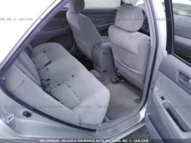 JTDBE32K530163015 - 2003 TOYOTA CAMRY LE/XLE SILVER photo 8
