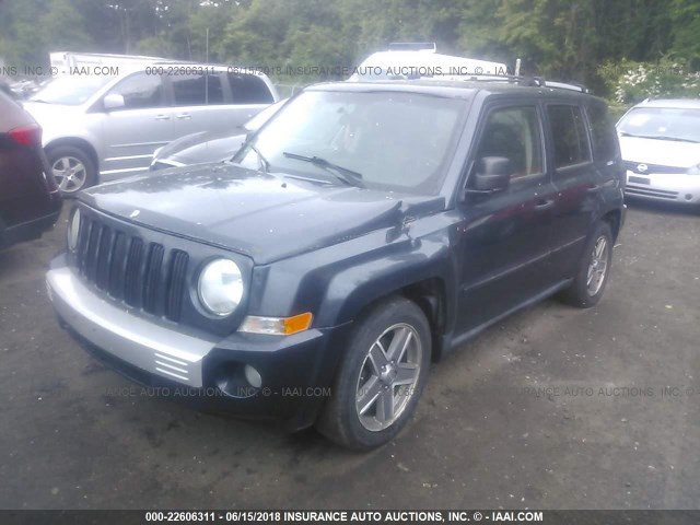 1J8FF48WX7D286220 - 2007 JEEP PATRIOT LIMITED BLUE photo 2