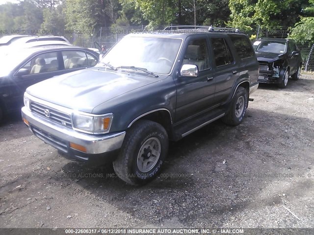 JT3VN39W8P0111913 - 1993 TOYOTA 4RUNNER VN39 SR5 绿色 照片 2