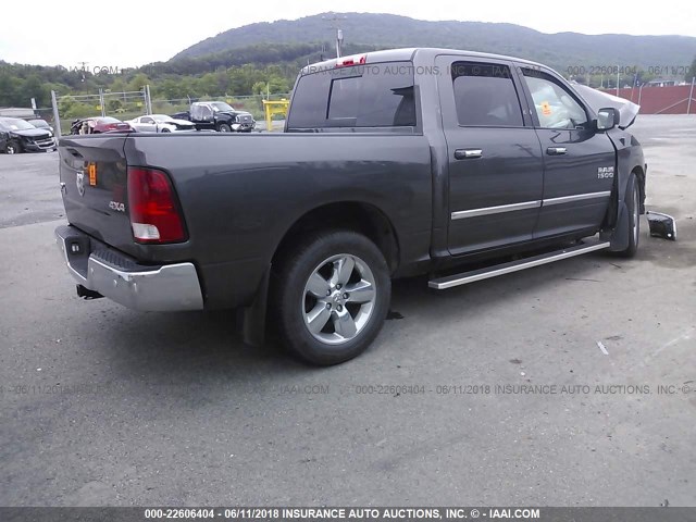 1C6RR7LG9GS153755 - 2016 RAM 1500 SLT GRAY photo 4