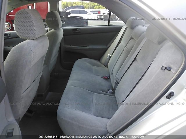4T1BE32K33U124072 - 2003 TOYOTA CAMRY LE/XLE/SE Gümüş foto 8