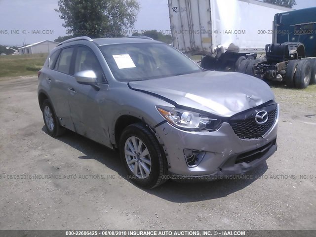 JM3KE2BE9E0345279 - 2014 MAZDA CX-5 SPORT GRAY photo 1