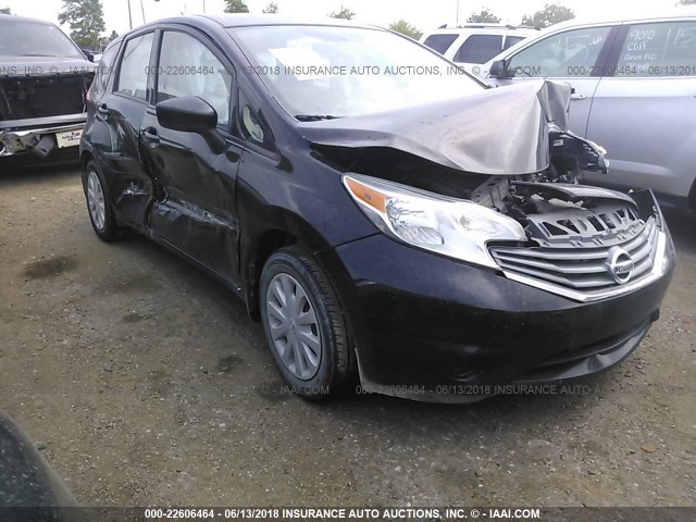 3N1CE2CP7FL395246 - 2015 NISSAN VERSA NOTE S/S PLUS/SV/SL/SR BLACK photo 1