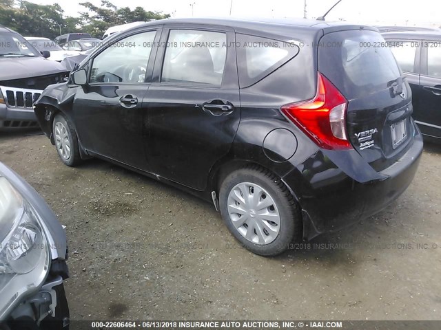 3N1CE2CP7FL395246 - 2015 NISSAN VERSA NOTE S/S PLUS/SV/SL/SR BLACK photo 3