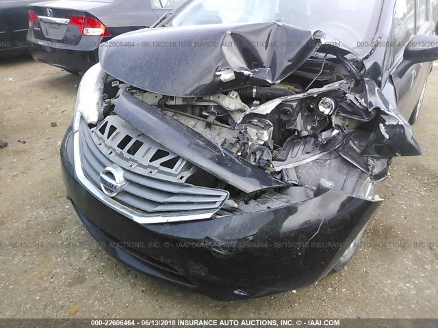 3N1CE2CP7FL395246 - 2015 NISSAN VERSA NOTE S/S PLUS/SV/SL/SR BLACK photo 6