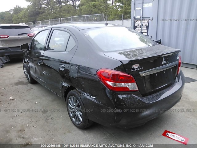 ML32F3FJ0JHF09748 - 2018 MITSUBISHI MIRAGE G4 ES Qara foto 3