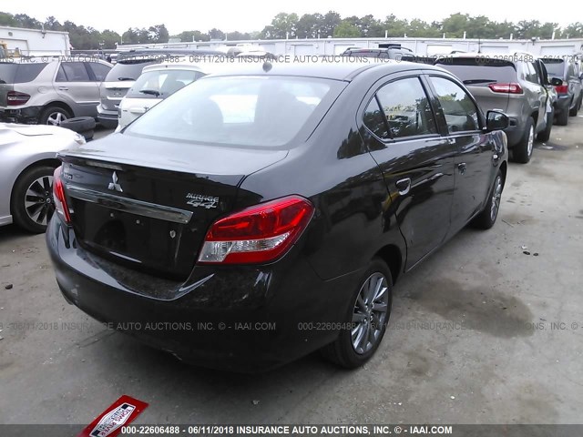ML32F3FJ0JHF09748 - 2018 MITSUBISHI MIRAGE G4 ES Qara foto 4