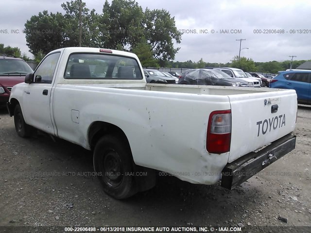 JT4JM11D3T0010476 - 1996 TOYOTA T100 WHITE photo 3