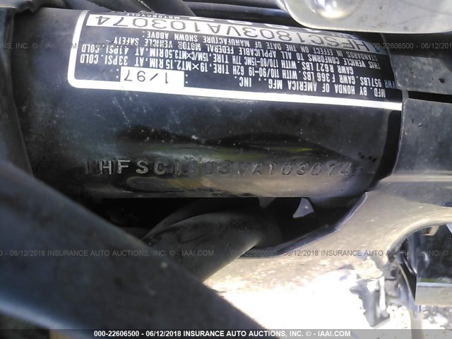 1HFSC1803VA103074 - 1997 HONDA VT1100 C1A GRAY photo 10