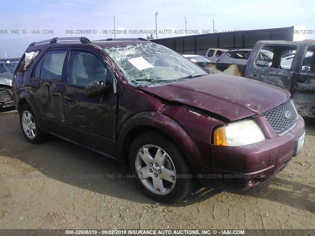 1FMDK06165GA45448 - 2005 FORD FREESTYLE LIMITED RED photo 1