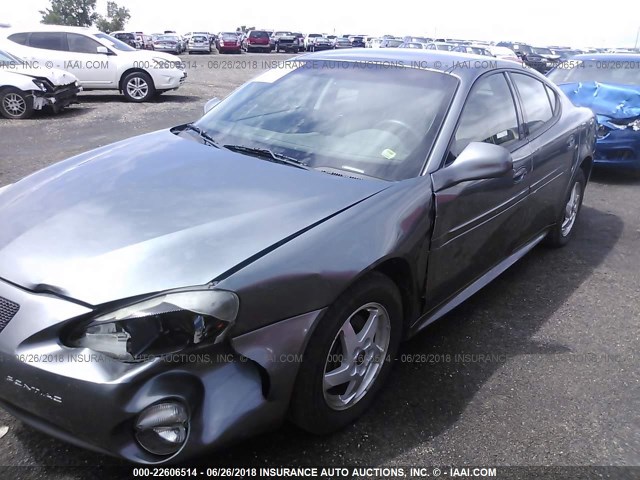 2G2WP522241214309 - 2004 PONTIAC GRAND PRIX GT GRAY photo 6