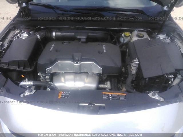 1G11C5SL6FU101067 - 2015 CHEVROLET MALIBU 1LT 银色 照片 10