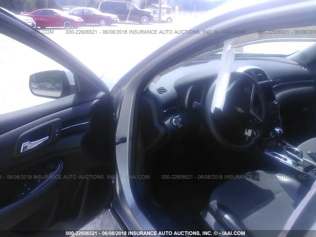 1G11C5SL6FU101067 - 2015 CHEVROLET MALIBU 1LT 银色 照片 5