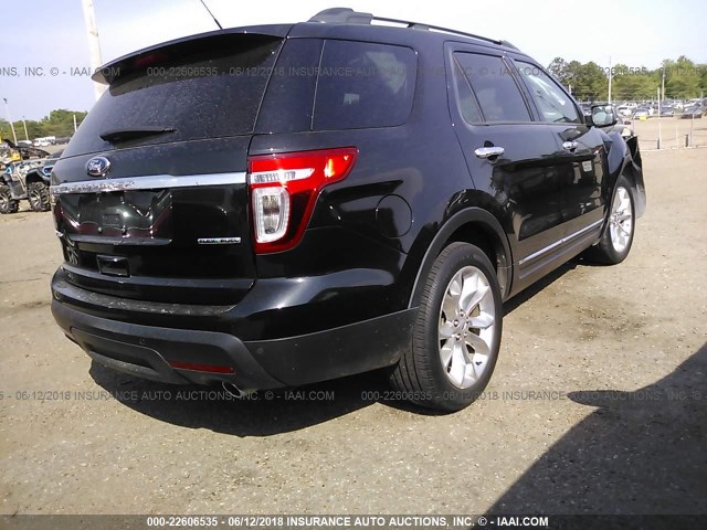 1FM5K7F86FGC57939 - 2015 FORD EXPLORER LIMITED 黑色 照片 4