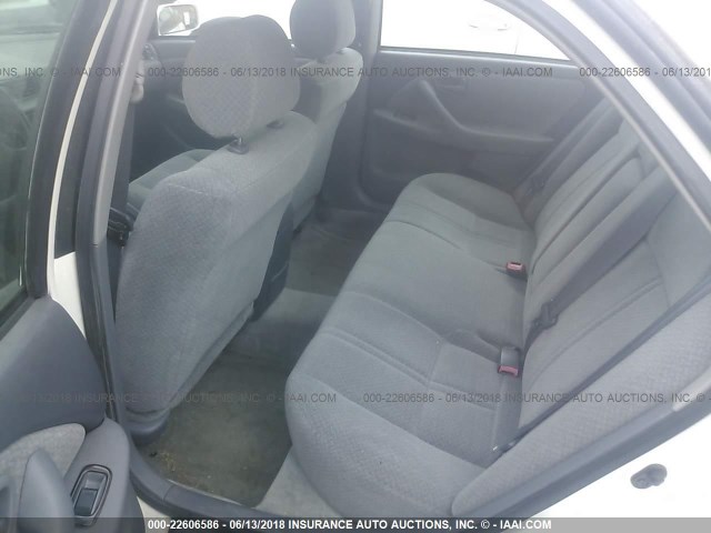 4T1BG22K41U856258 - 2001 TOYOTA CAMRY CE/LE/XLE 白色 照片 8