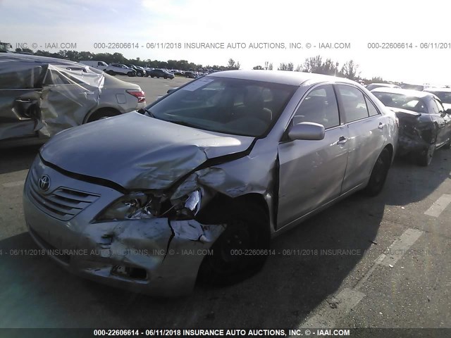 4T1BE46K07U605385 - 2007 TOYOTA CAMRY NEW GENERAT CE/LE/XLE/SE SILVER photo 6