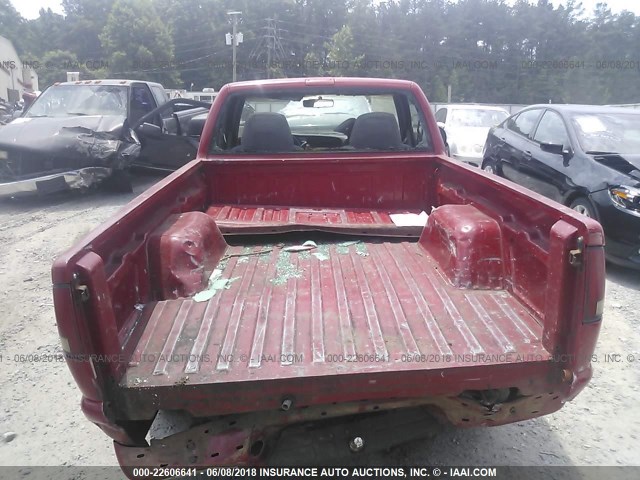 1GCCS1445WK163377 - 1998 CHEVROLET S TRUCK S10 RED photo 8