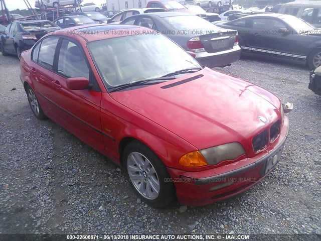 WBAAM3334XCA83196 - 1999 BMW 323 I AUTOMATIC RED photo 1