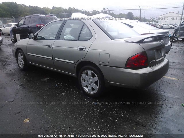 3N1CB51D75L554560 - 2005 NISSAN SENTRA 1.8/1.8S BEIGE photo 3