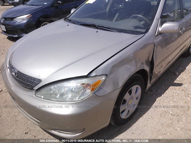 4T1BE32K04U891136 - 2004 TOYOTA CAMRY LE/XLE/SE ვერცხლისფერი ფოტო 6