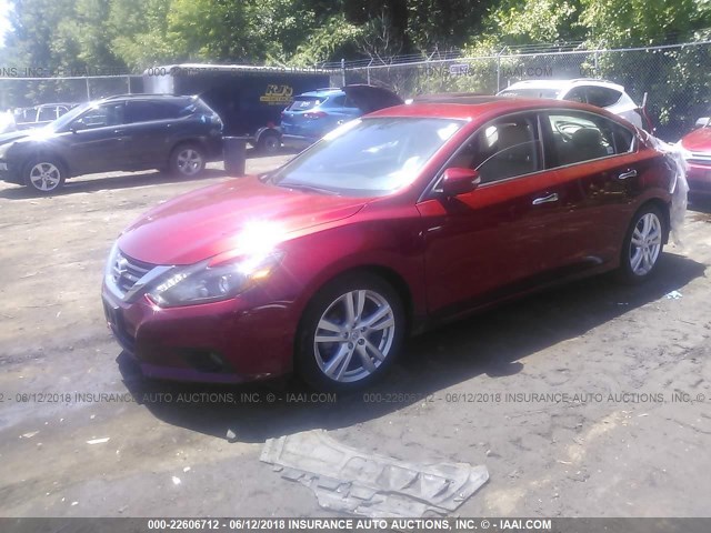 1N4BL3AP0GC266498 - 2016 NISSAN ALTIMA 3.5SL/3.5 SR RED photo 2