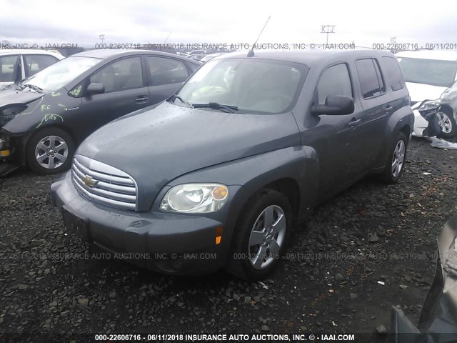 3GNCA33B79S506124 - 2009 CHEVROLET HHR LS ნაცრისფერი ფოტო 2