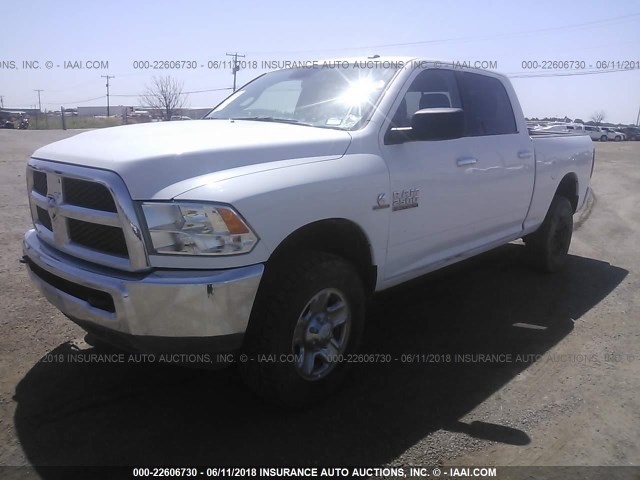 3C6UR5DL9HG725247 - 2017 RAM 2500 SLT WHITE photo 2