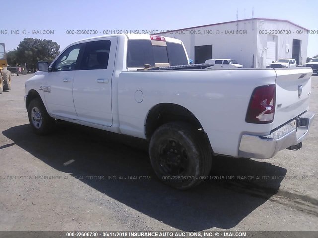 3C6UR5DL9HG725247 - 2017 RAM 2500 SLT WHITE photo 3