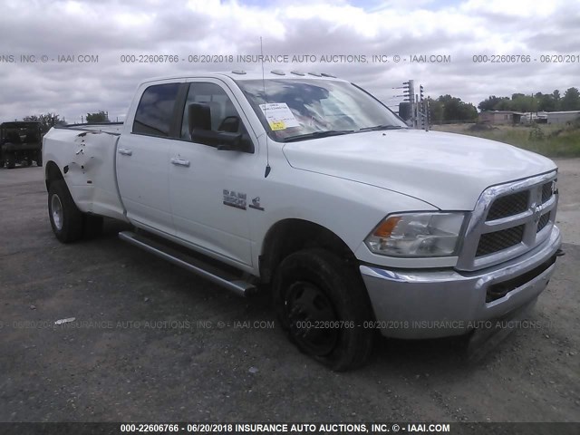 3C63RRHL5GG329702 - 2016 RAM 3500 SLT WHITE photo 1