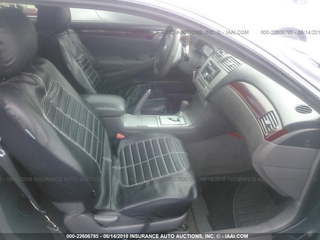 4T1CA38P24U019334 - 2004 TOYOTA CAMRY SOLARA SE/SLE შავი ფოტო 5