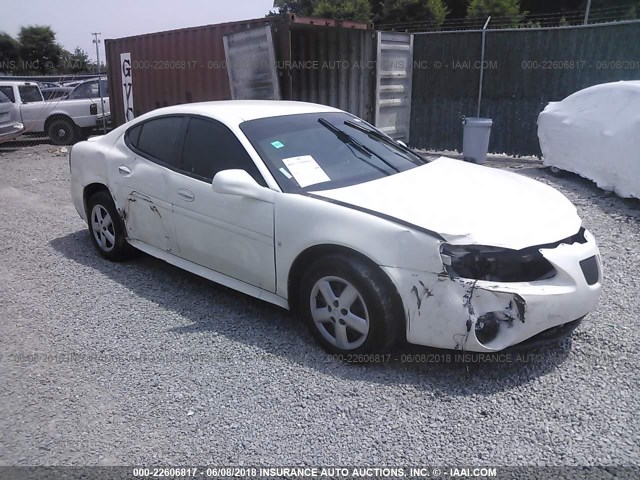 2G2WP552181190604 - 2008 PONTIAC GRAND PRIX WHITE photo 1