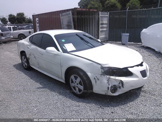 2G2WP552181190604 - 2008 PONTIAC GRAND PRIX WHITE photo 6