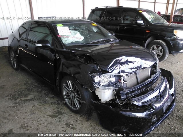 JTKJF5C7XC3041045 - 2012 TOYOTA SCION TC 黑色 照片 1
