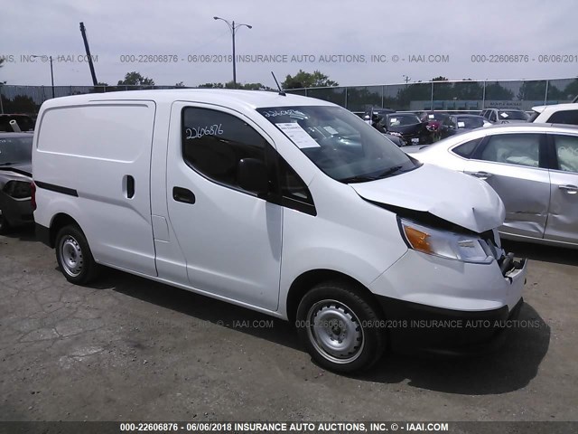 3N63M0YN4FK726458 - 2015 CHEVROLET CITY EXPRESS LS WHITE photo 1