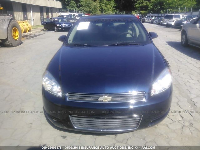 2G1WA5EN4A1133688 - 2010 CHEVROLET IMPALA LS BLUE photo 6