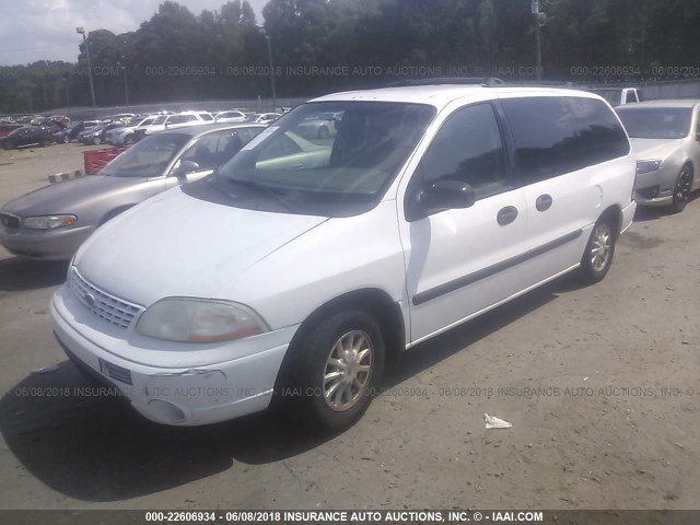 2FMZA51463BB17504 - 2003 FORD WINDSTAR LX WHITE photo 2