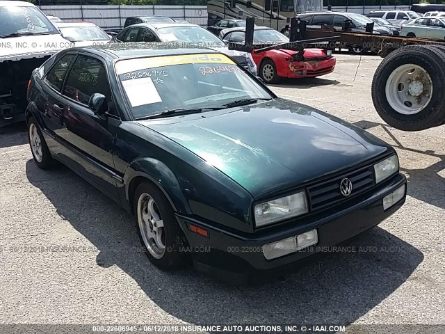 WVWEE4506NK012172 - 1992 VOLKSWAGEN CORRADO SLC GREEN photo 1