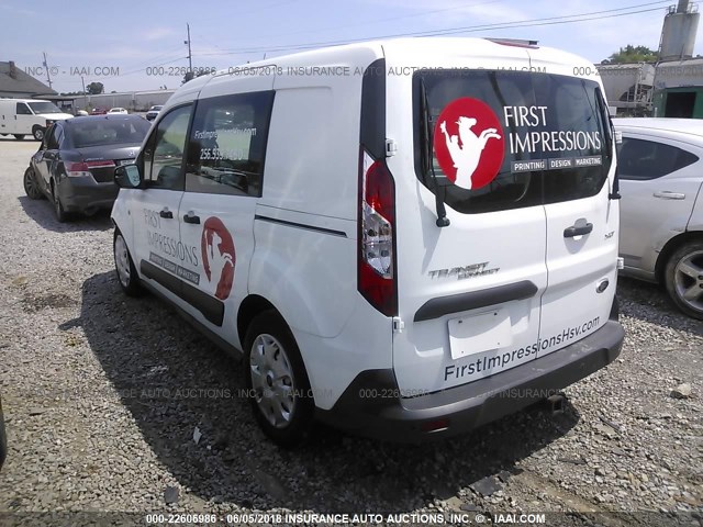 NM0LS6F79E1155062 - 2014 FORD TRANSIT CONNECT XLT WHITE photo 3