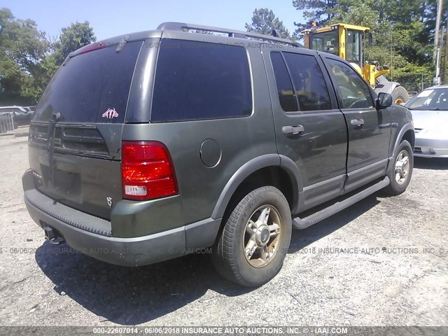 1FMZU63W43UA51959 - 2003 FORD EXPLORER XLT/XLT SPORT/NBX 绿色 照片 4