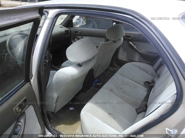 4T1BG12K5TU726986 - 1996 TOYOTA CAMRY DX/LE/XLE BEIGE photo 8