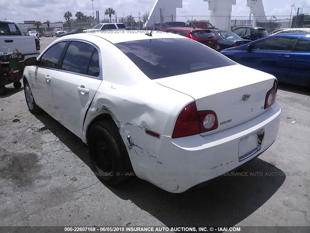 1G1ZG57N084277066 - 2008 CHEVROLET MALIBU LS 白色 照片 3