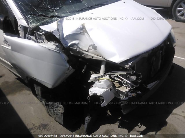 5TDZA22C26S489675 - 2006 TOYOTA SIENNA XLE/XLE LIMITED WHITE photo 6