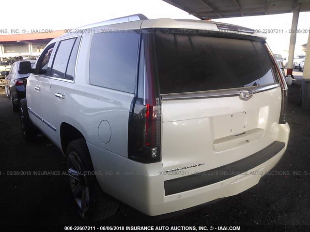 1GYS3MKJ5FR623920 - 2015 CADILLAC ESCALADE LUXURY 奶油色 照片 3