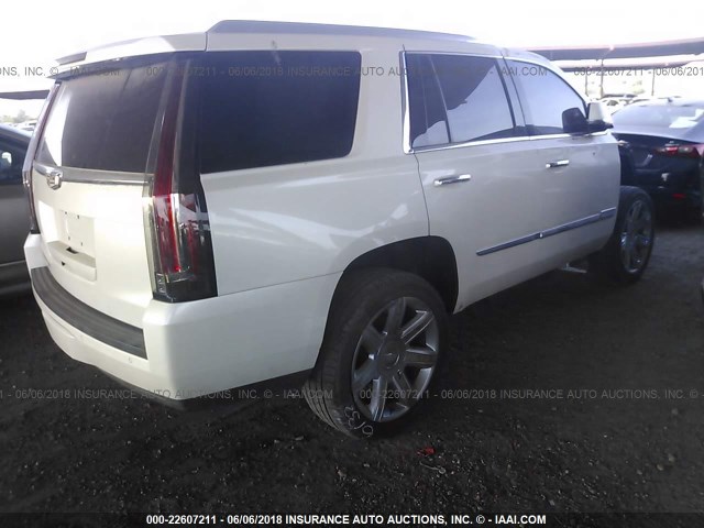 1GYS3MKJ5FR623920 - 2015 CADILLAC ESCALADE LUXURY CREAM photo 4