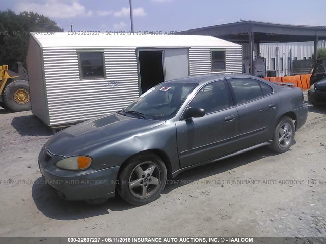 1G2NF52E44C147473 - 2004 PONTIAC GRAND AM SE1 GRAY photo 2