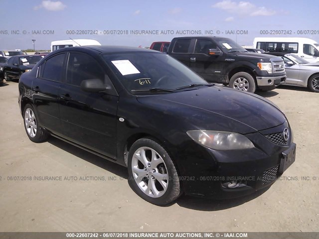 JM1BK32FX91229914 - 2009 MAZDA 3 I BLACK photo 1