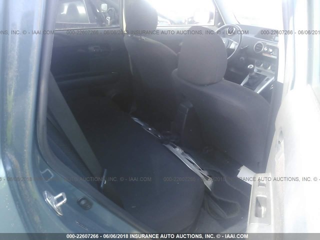JTLZE4FE7A1108540 - 2010 TOYOTA SCION XB BLUE photo 8