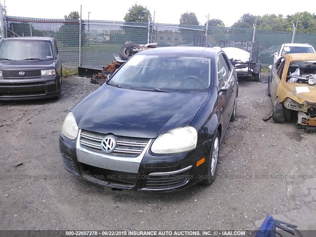 3VWEF71K17M188836 - 2007 VOLKSWAGEN JETTA WOLFSBURG 黑色 照片 6