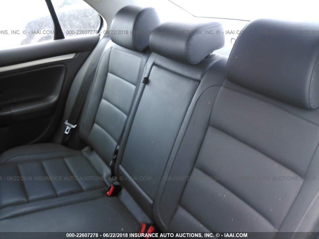 3VWEF71K17M188836 - 2007 VOLKSWAGEN JETTA WOLFSBURG 黑色 照片 8