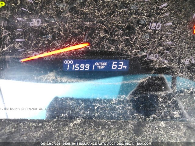 4T1BE46K39U326080 - 2009 TOYOTA CAMRY SE/LE/XLE BLACK photo 7